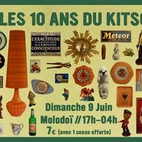 Affiche des 10 ans du Kitsch'n